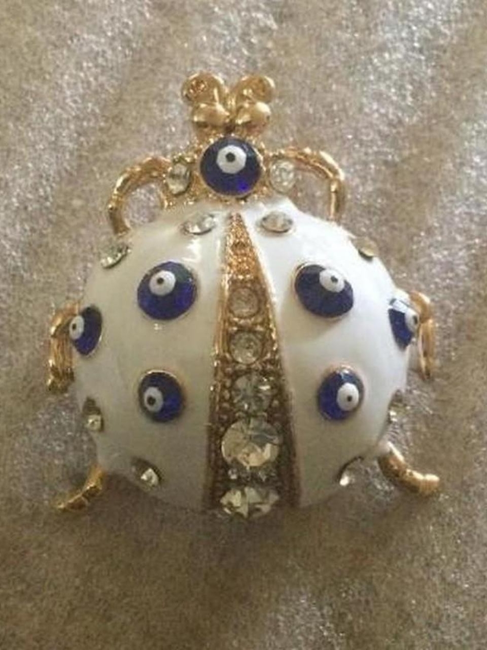 Nazar Ladybug Pin
